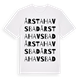 Årsta havsbad ordlek t-shirt