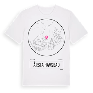 Årsta havsbad t-shirt – ekologisk bomull t-shirt från Pinshirt