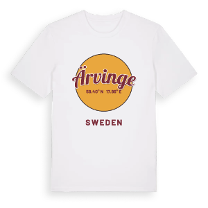 Ärvinge cirkel t-shirt – ekologisk bomull t-shirt från Pinshirt