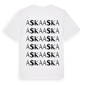 Aska ordlek t-shirt – ekologisk bomull t-shirt från Pinshirt