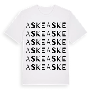 Aske ordlek t-shirt – ekologisk bomull t-shirt från Pinshirt