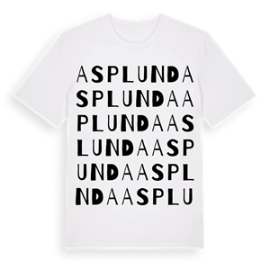 Asplunda ordlek t-shirt – ekologisk bomull t-shirt från Pinshirt