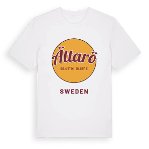 Ättarö cirkel t-shirt – ekologisk bomull t-shirt från Pinshirt
