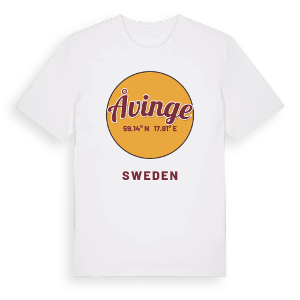 Åvinge cirkel t-shirt – ekologisk bomull t-shirt från Pinshirt
