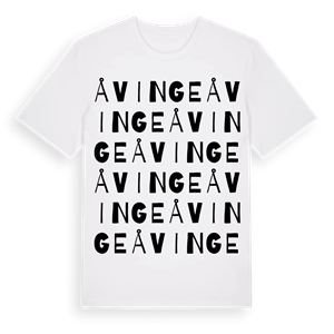 Åvinge ordlek t-shirt – ekologisk bomull t-shirt från Pinshirt