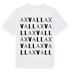 Axvall ordlek t-shirt – ekologisk bomull t-shirt från Pinshirt