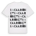 Backkrönet ordlek t-shirt