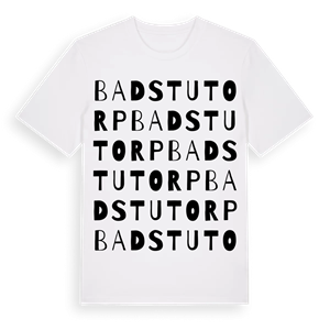 Badstutorp ordlek t-shirt – ekologisk bomull t-shirt från Pinshirt