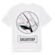White t-shirt med Bagartorp t-shirt