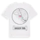 White t-shirt med Baggeby Torg t-shirt