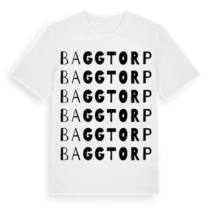 Baggtorp ordlek t-shirt – ekologisk bomull t-shirt från Pinshirt