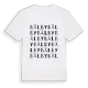 Bälby ordlek t-shirt