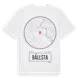 White t-shirt med Bällsta t-shirt