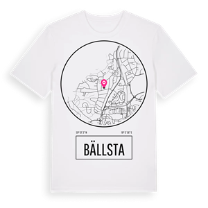 Bällsta t-shirt – ekologisk bomull t-shirt från Pinshirt