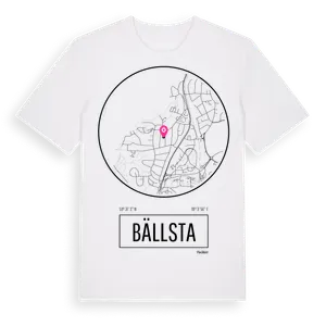 Bällsta t-shirt – ekologisk bomull t-shirt från Pinshirt