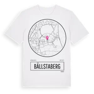 Bällstaberg t-shirt – ekologisk bomull t-shirt från Pinshirt