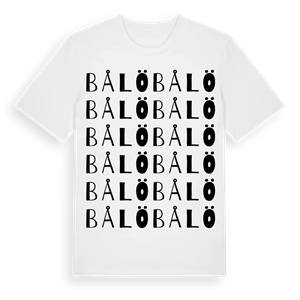 Bålö ordlek t-shirt – ekologisk bomull t-shirt från Pinshirt