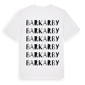Barkarby ordlek t-shirt – ekologisk bomull t-shirt från Pinshirt