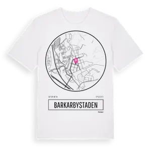 Barkarbystaden t-shirt – ekologisk bomull t-shirt från Pinshirt