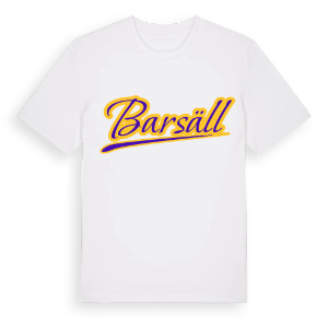 Barsäll baseball t-shirt – ekologisk bomull t-shirt från Pinshirt