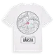 White t-shirt med Bårsta t-shirt