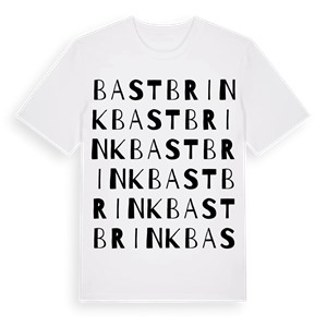Bastbrink ordlek t-shirt – ekologisk bomull t-shirt från Pinshirt