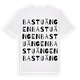 Bastuängen ordlek t-shirt