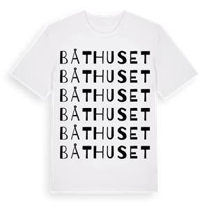 Båthuset ordlek t-shirt – ekologisk bomull t-shirt från Pinshirt