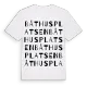 Båthusplatsen ordlek t-shirt