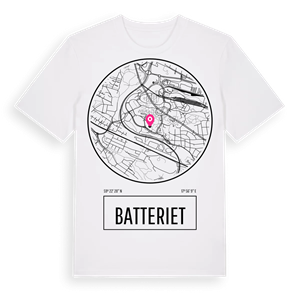 Batteriet t-shirt – ekologisk bomull t-shirt från Pinshirt