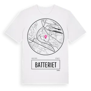 Batteriet t-shirt – ekologisk bomull t-shirt från Pinshirt