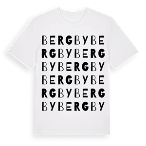 Bergby ordlek t-shirt – ekologisk bomull t-shirt från Pinshirt