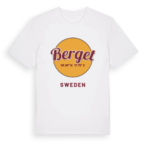 Berget cirkel t-shirt – ekologisk bomull t-shirt från Pinshirt