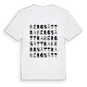 Bergsättra ordlek t-shirt