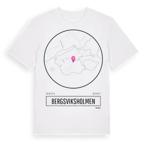 Bergsviksholmen t-shirt – ekologisk bomull t-shirt från Pinshirt