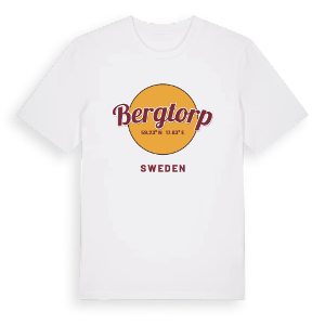 Bergtorp cirkel t-shirt – ekologisk bomull t-shirt från Pinshirt