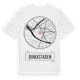 White t-shirt med Birkastaden t-shirt