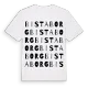 Bistaborg ordlek t-shirt