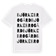 Björkebro gård ordlek t-shirt