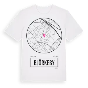 Björkeby t-shirt – ekologisk bomull t-shirt från Pinshirt
