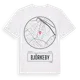 White t-shirt med Björkeby t-shirt