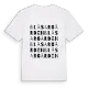 Blåsargården ordlek t-shirt