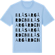 Blue Soul t-shirt med Blåsargården ordlek t-shirt