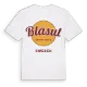 Blåsut cirkel t-shirt