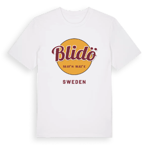 Blidö cirkel t-shirt – ekologisk bomull t-shirt från Pinshirt