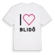 Jag älskar Blidö t-shirt stort tryck