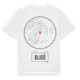 White t-shirt med Blidö t-shirt