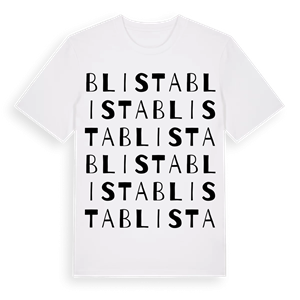 Blista ordlek t-shirt – ekologisk bomull t-shirt från Pinshirt