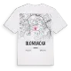 Blombacka karta t-shirt