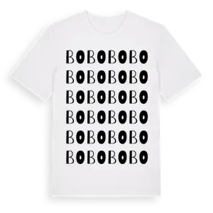Bo ordlek t-shirt – ekologisk bomull t-shirt från Pinshirt